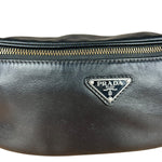 Prada Leather Belt Bag Black