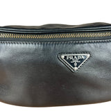 Prada Leather Belt Bag Black
