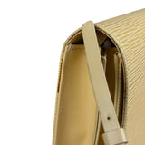 Louis Vuitton Vintage Yellow Epi Biarritz Shoulder Bag