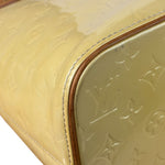 Louis Vuitton Yellow Vernis Houston Tote MM
