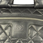 Chanel Black Caviar Quilted Coco Cocoon Bowler Bag 2009