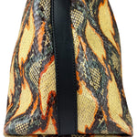 Fendi Multicolor Snakeskin Hobo Bag