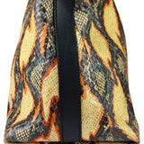 Fendi Multicolor Snakeskin Hobo Bag
