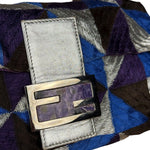 Fendi Vintage Embroidered Patchwork Baguette