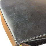 Salvatore Ferragamo Black Leather Hobo Bag