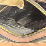 Prada Bicolor Cervo Ombre Leather Top Handle Bag
