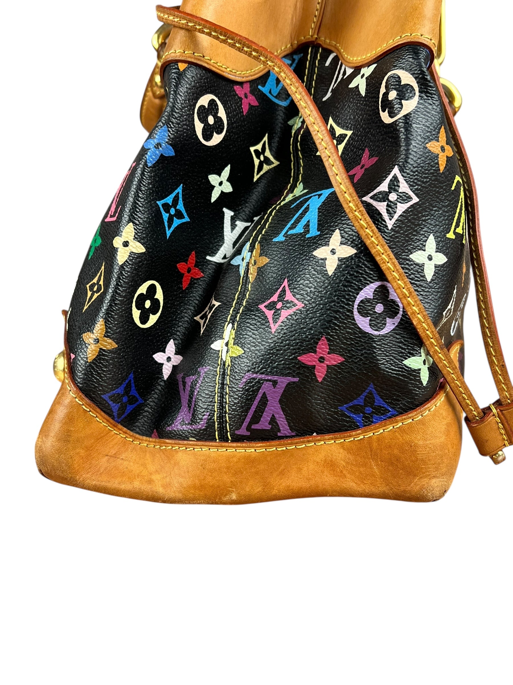 Louis Vuitton Black Murakami Ursula Handbag