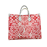 Louis Vuitton Tricolor Leather Monogram OnTheGo Tote Bag GM