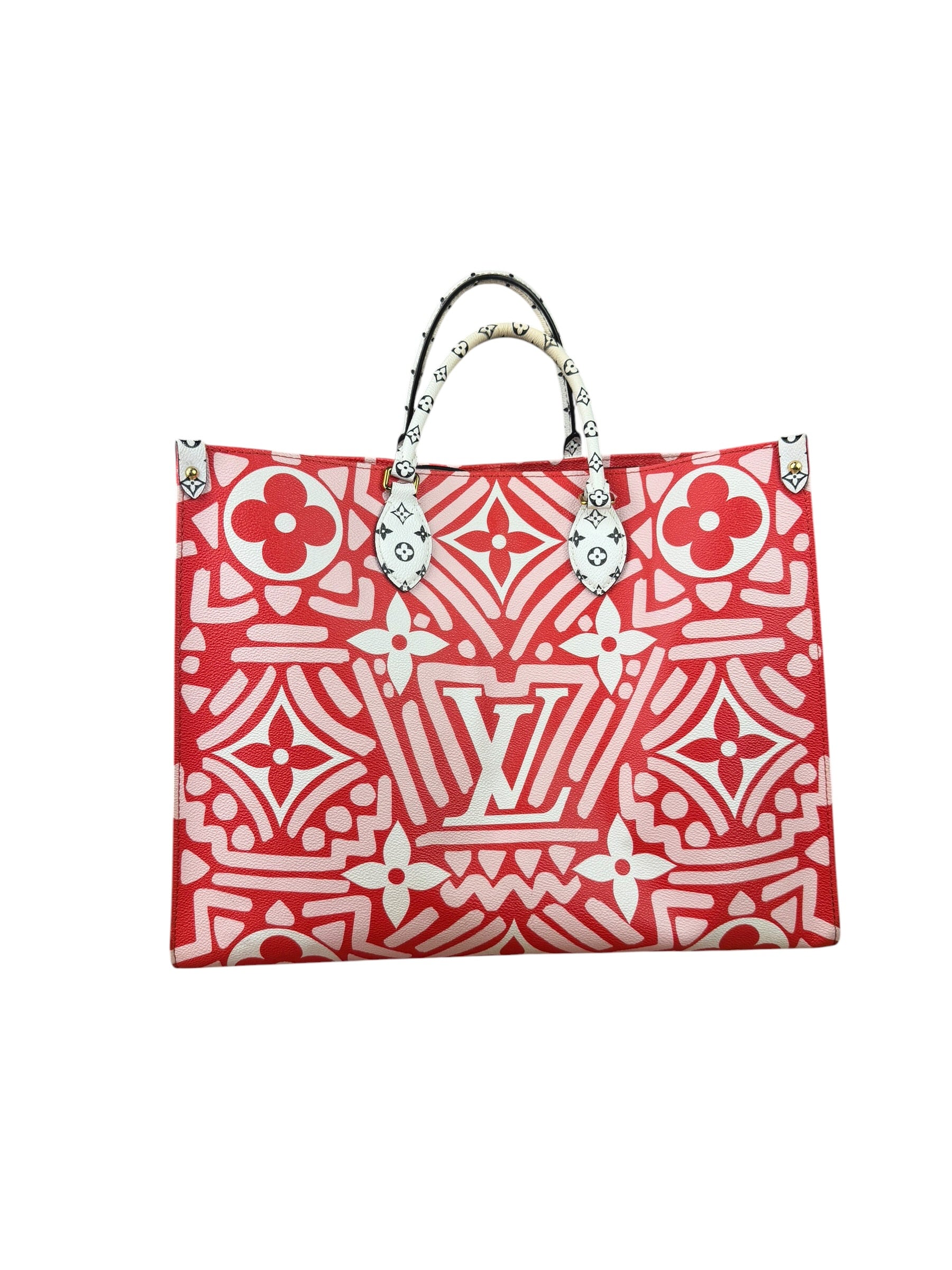 Louis Vuitton Tricolor Leather Monogram OnTheGo Tote Bag GM