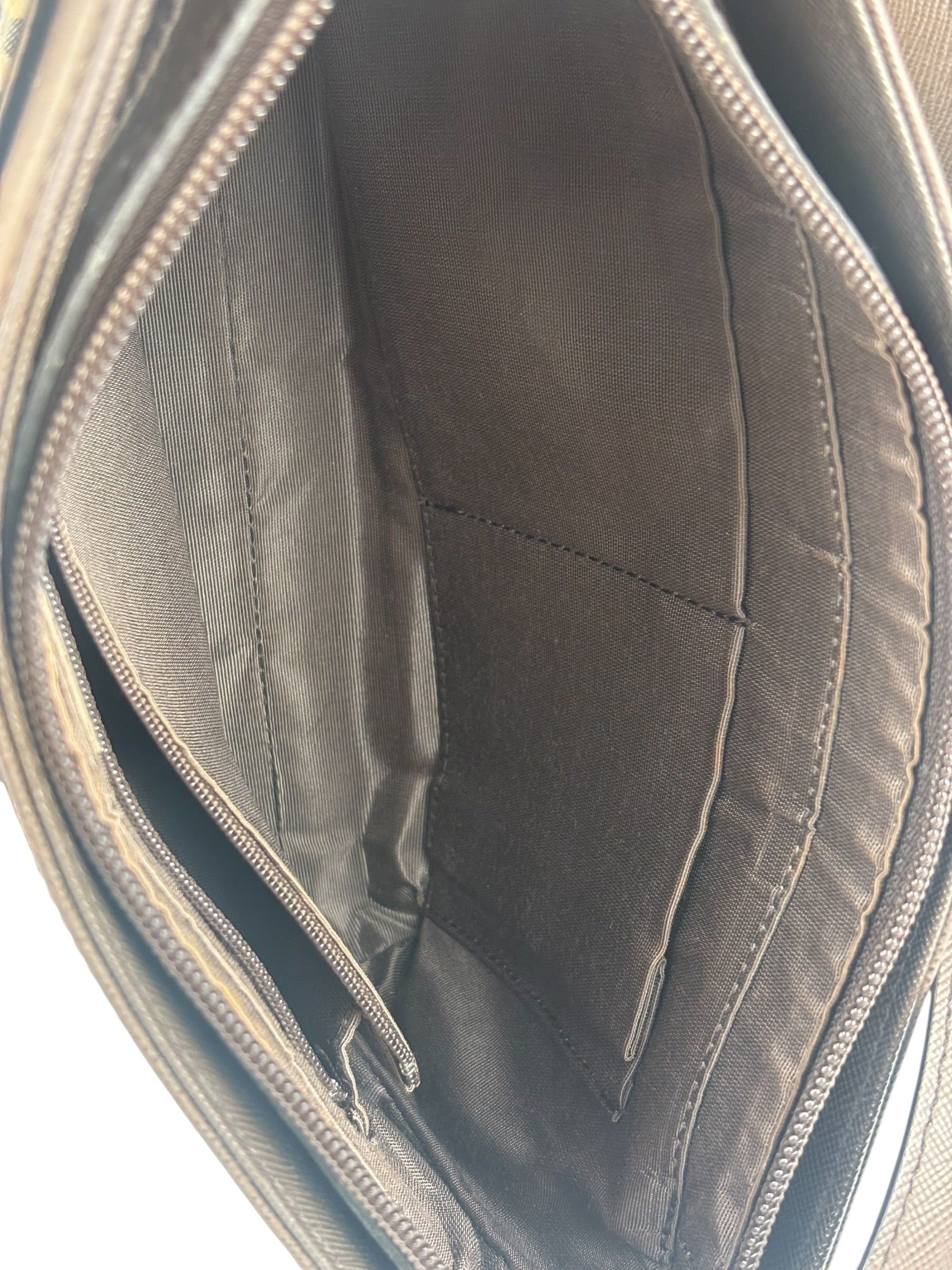 Burberry Brown Leather House Shoulder Bag
