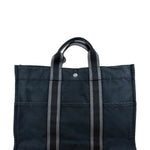 Hermes Fourre-Tout MM Canvas Black Tote