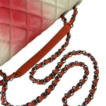 Chanel Quilted Caviar Ivory/Pink Ombre Jumbo Flap 2013