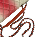 Chanel Quilted Caviar Ivory/Pink Ombre Jumbo Flap 2013