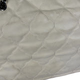 Chanel Beige Quilted Leather  Chain Shoulder Bag 2008