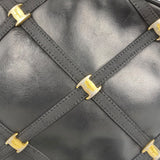 Ferragamo Black Leather Crossbody Bag