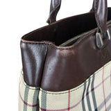 Burberry Vintage Canvas Nova Check Tote