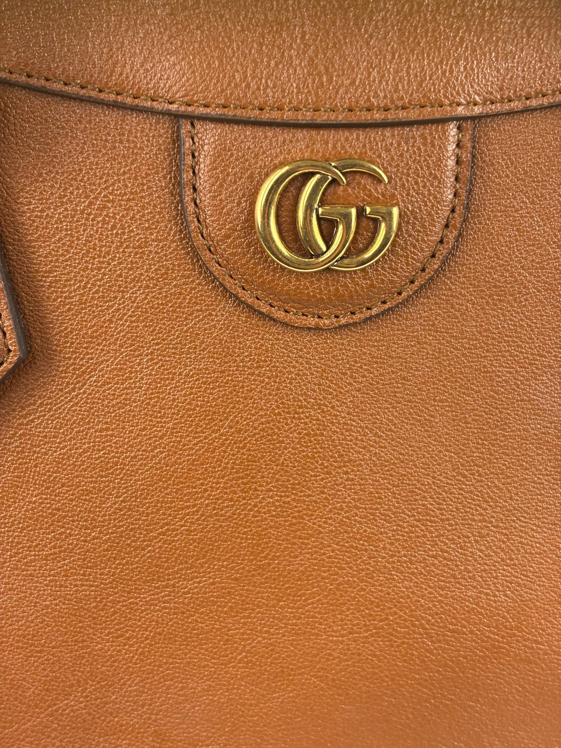 Gucci Diana Large Brown Tote Bamboo Handles