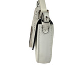 Fendi x Marc Jacobs White Leather Mini Baguette