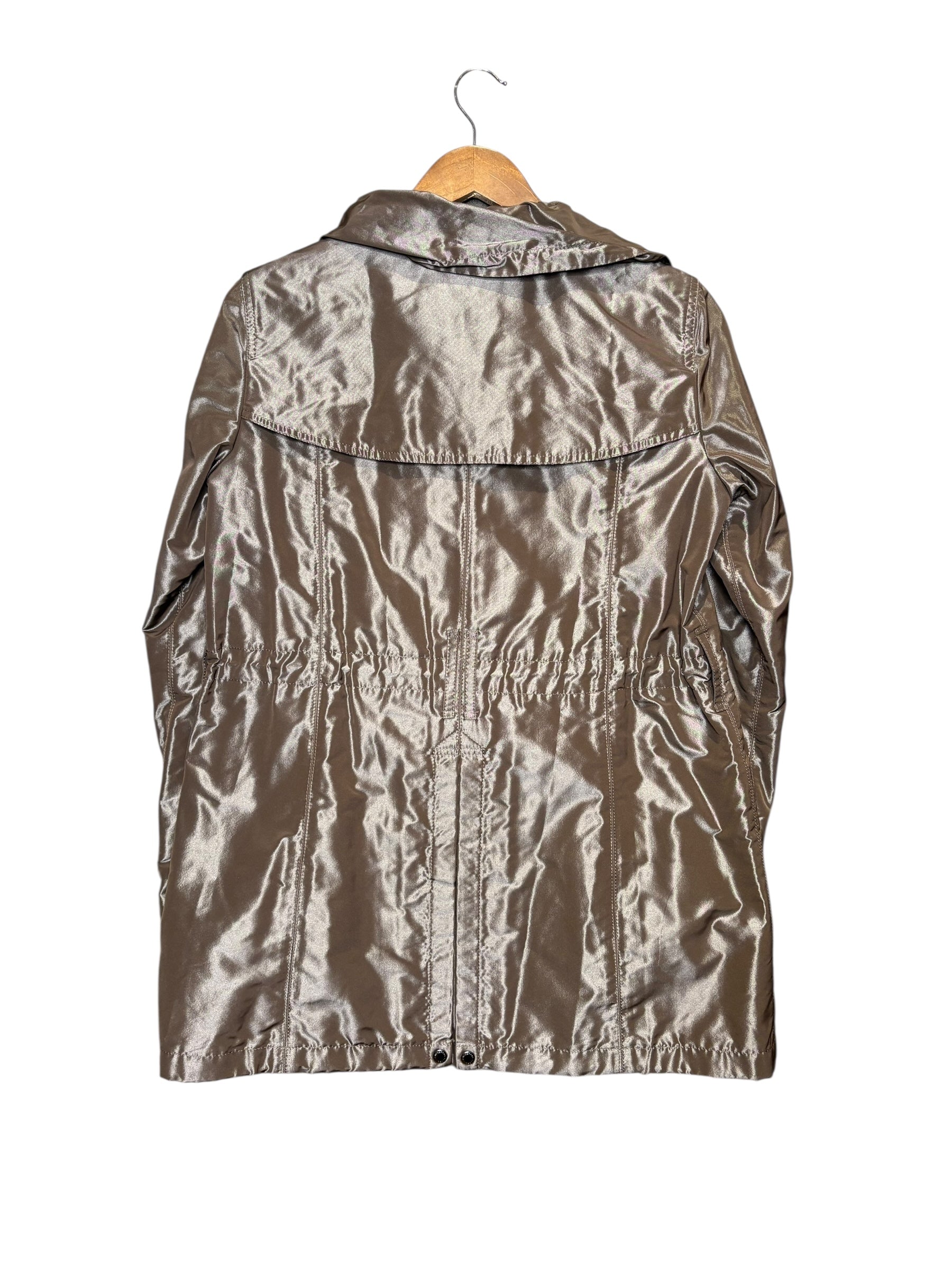 Burberry Vintage Brown Nylon Coat