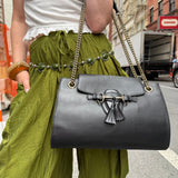 Gucci Black Emily Leather Shoulder Bag