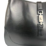 Gucci Black Leather Jackie Hobo Bag