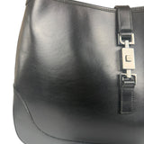 Gucci Black Leather Jackie Hobo Bag