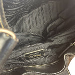 Prada Black Nylon Tessuto Shoulder Bag
