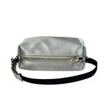 Alexander Wang Silver Satin Heiress Pouch
