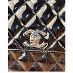 Chanel Vintage Black Quilted Leather Flap Bag 1996