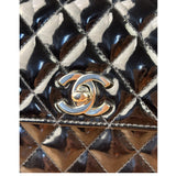 Chanel Vintage Black Quilted Leather Flap Bag 1996