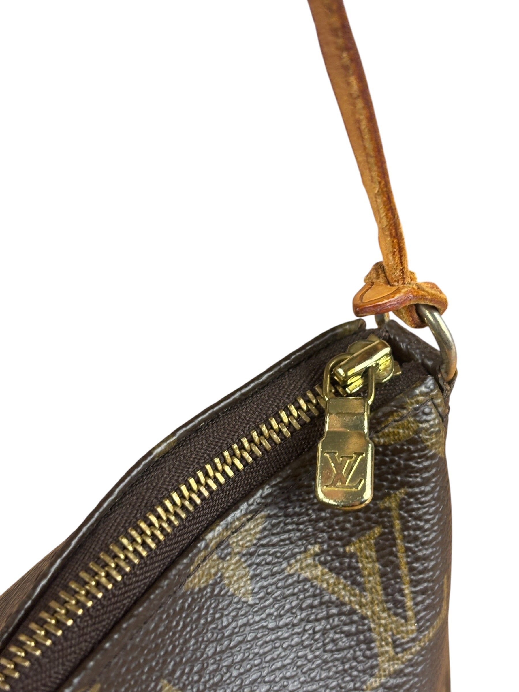 Louis Vuitton Leather Monogram Pochette