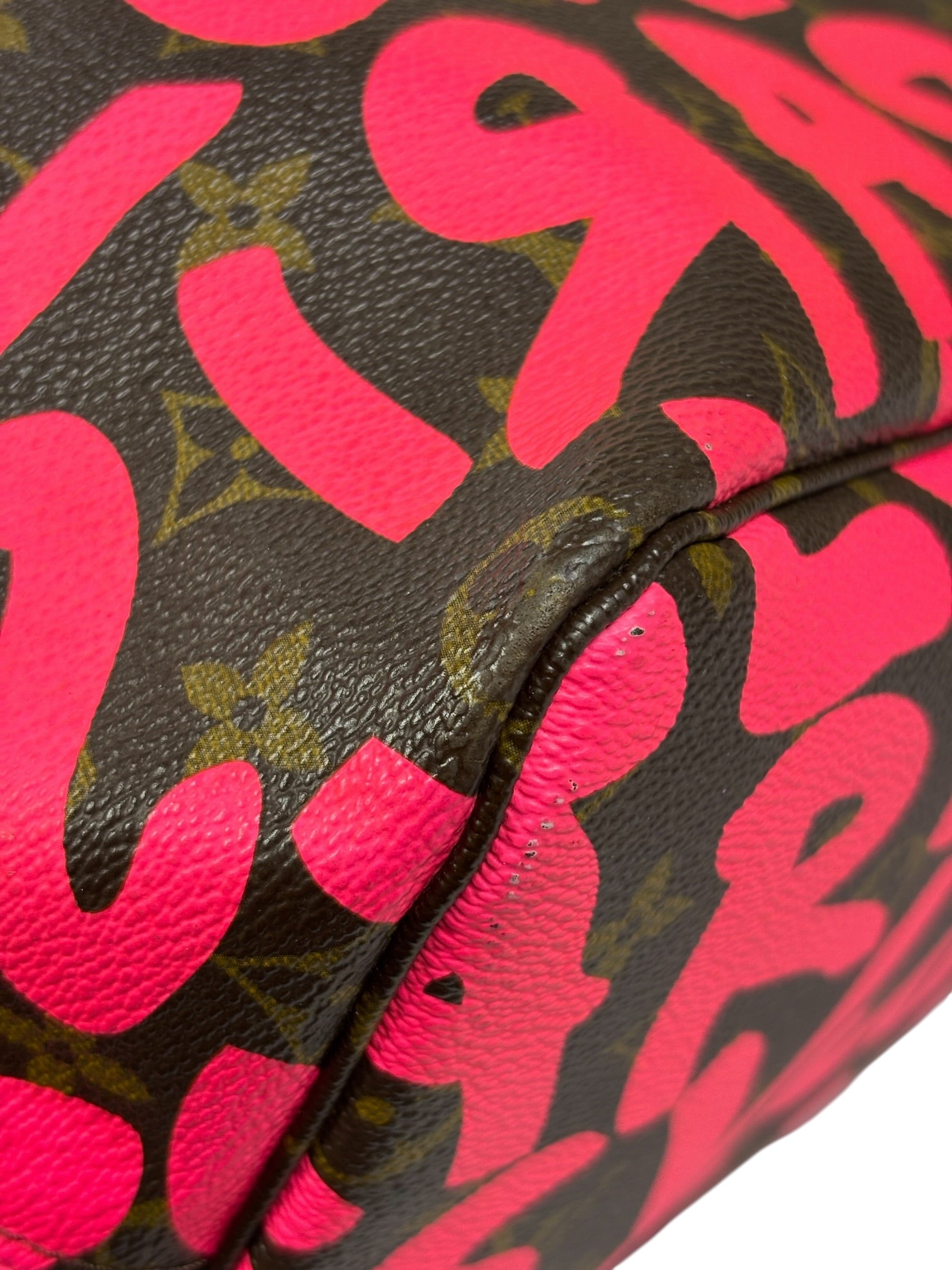 Louis Vuitton x Stephen Sprouse Graffiti Pink/Brown Monogram Neverfull GM