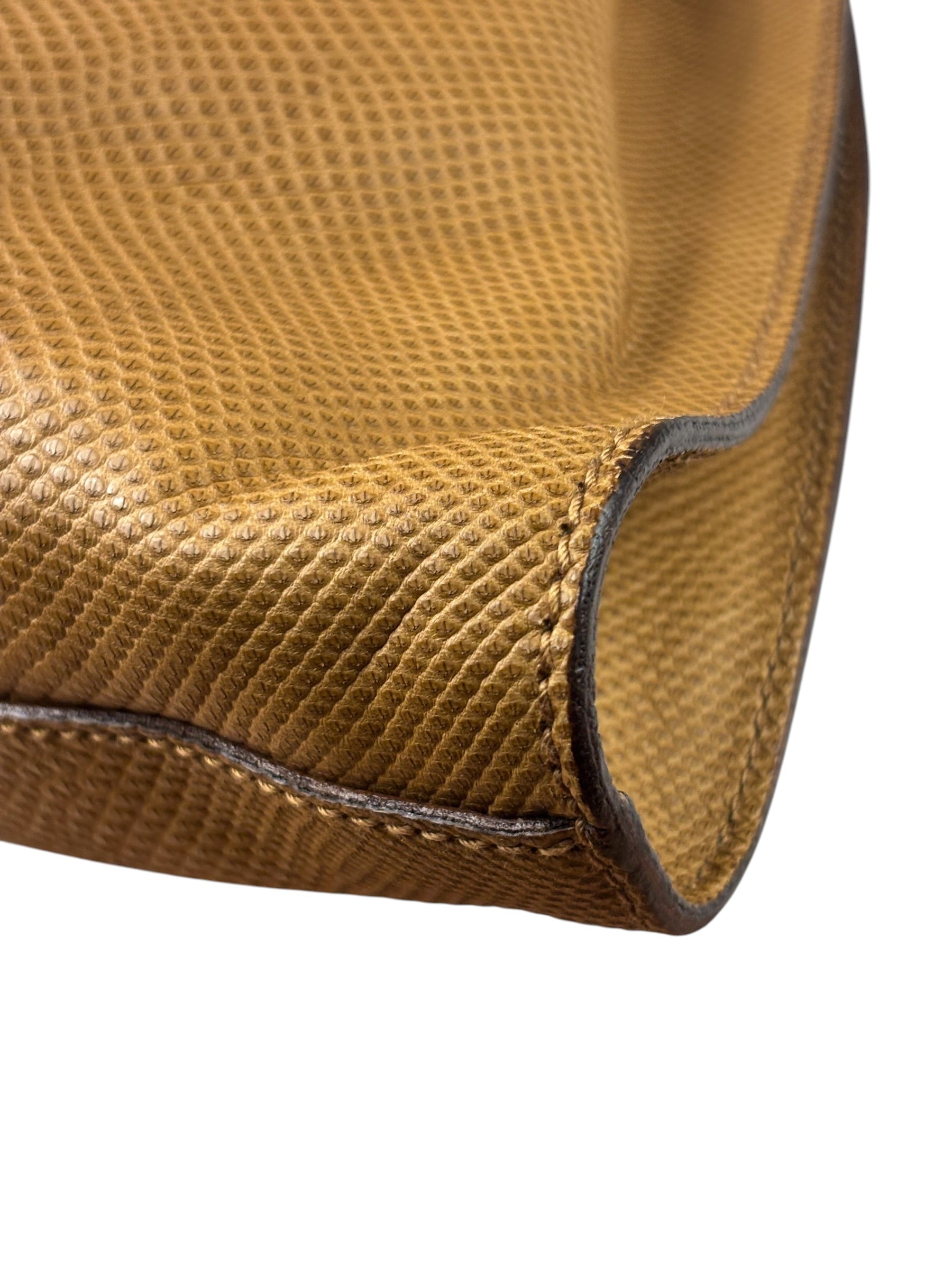 Gucci Vintage Tan Lizard Skin Hobo Bag