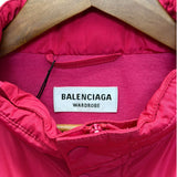 Balenciaga Pink Track Hoodie
