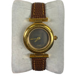 Fendi 320L FF Dial Brown Strap