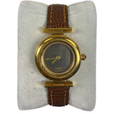 Fendi 320L FF Dial Brown Strap