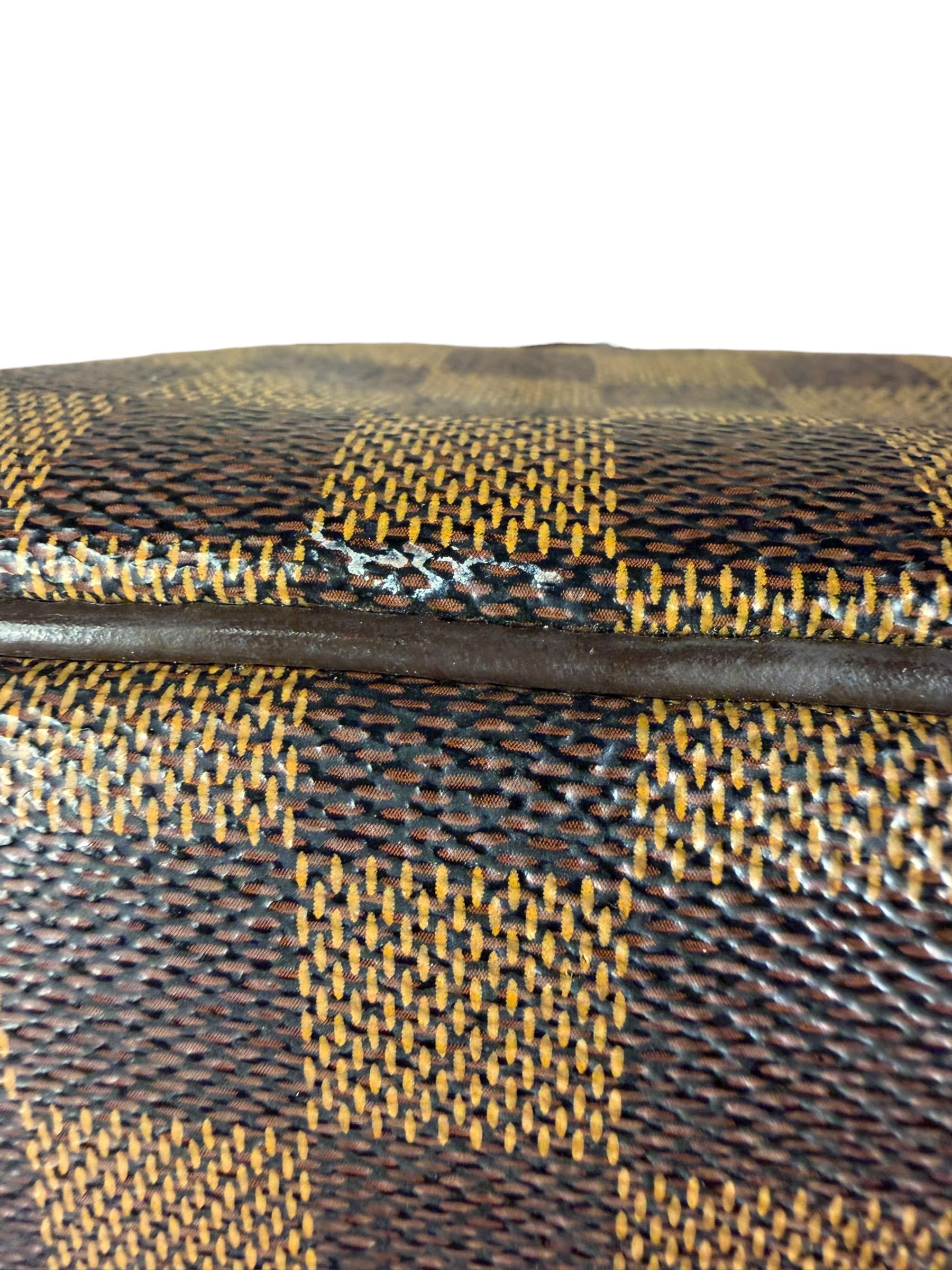 Louis Vuitton Canvas Damier Ebene Totally Shoulder/Tote Bag