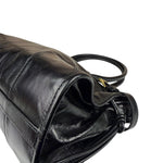 Prada Black Bonnie Calfskin Shoulder Bag