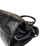 Prada Black Bonnie Calfskin Shoulder Bag