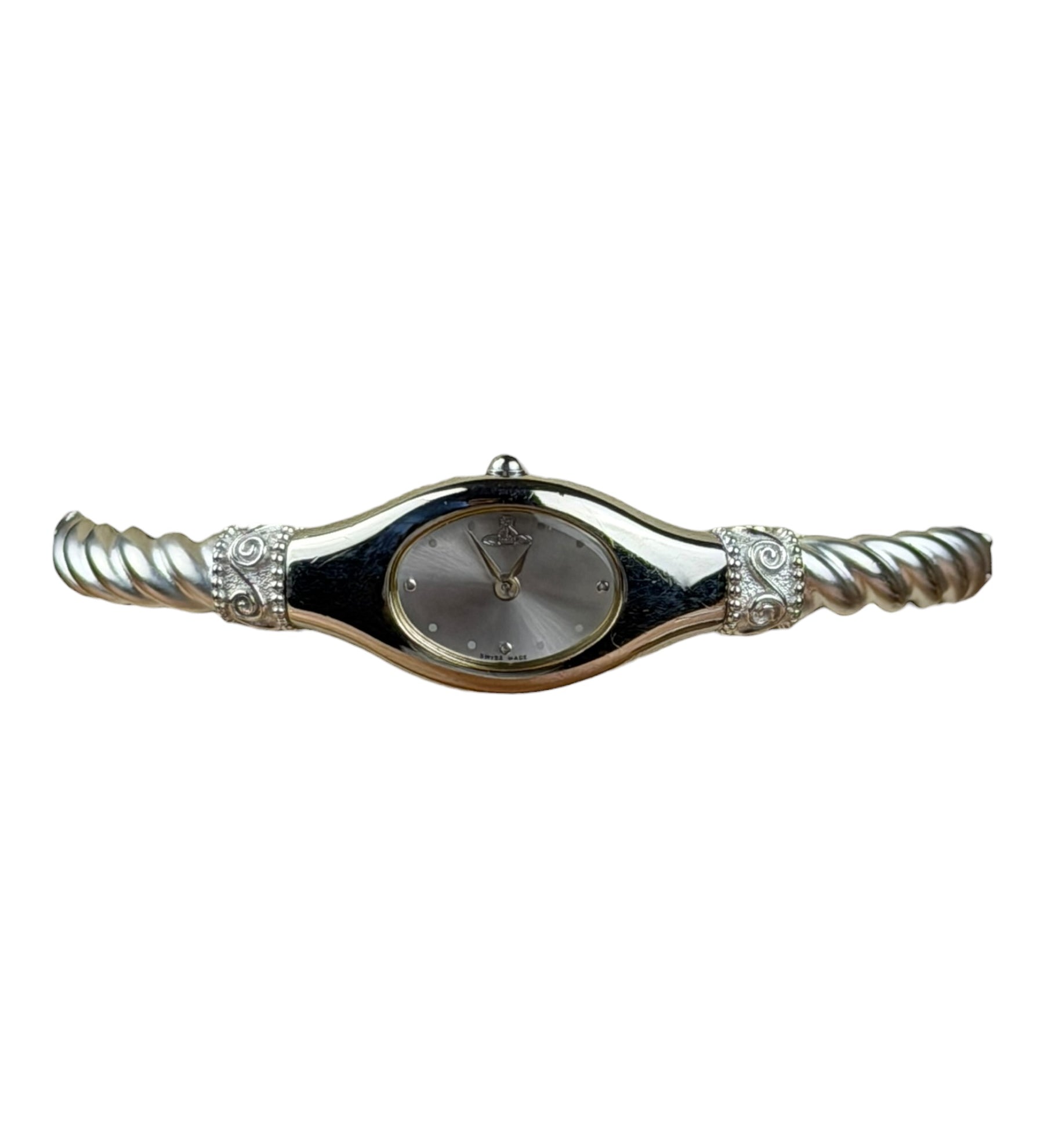 Vivienne Westwood 0291 Oval Dial Stainless Rope Band