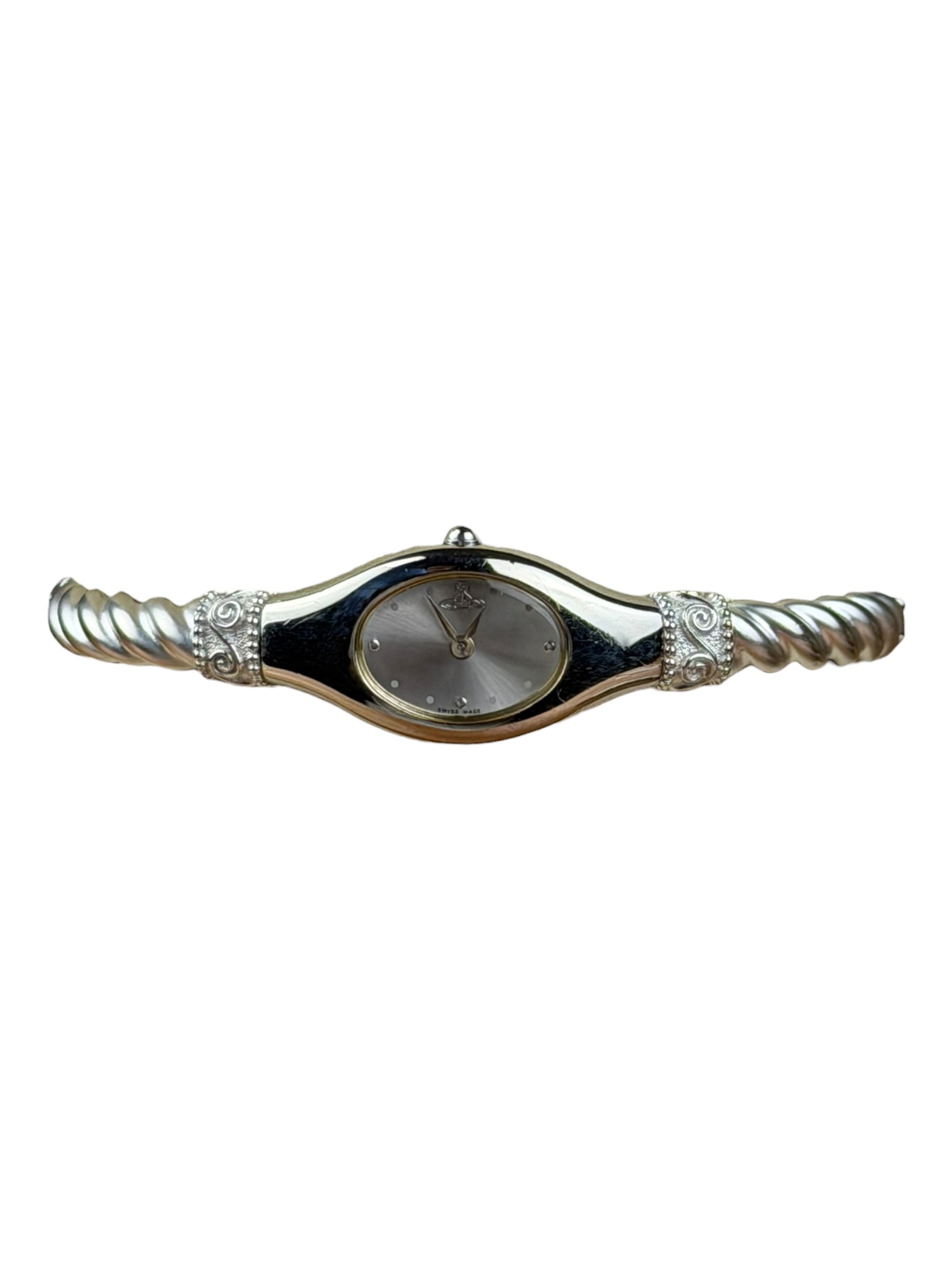 Vivienne Westwood 0291 Oval Dial Stainless Rope Band