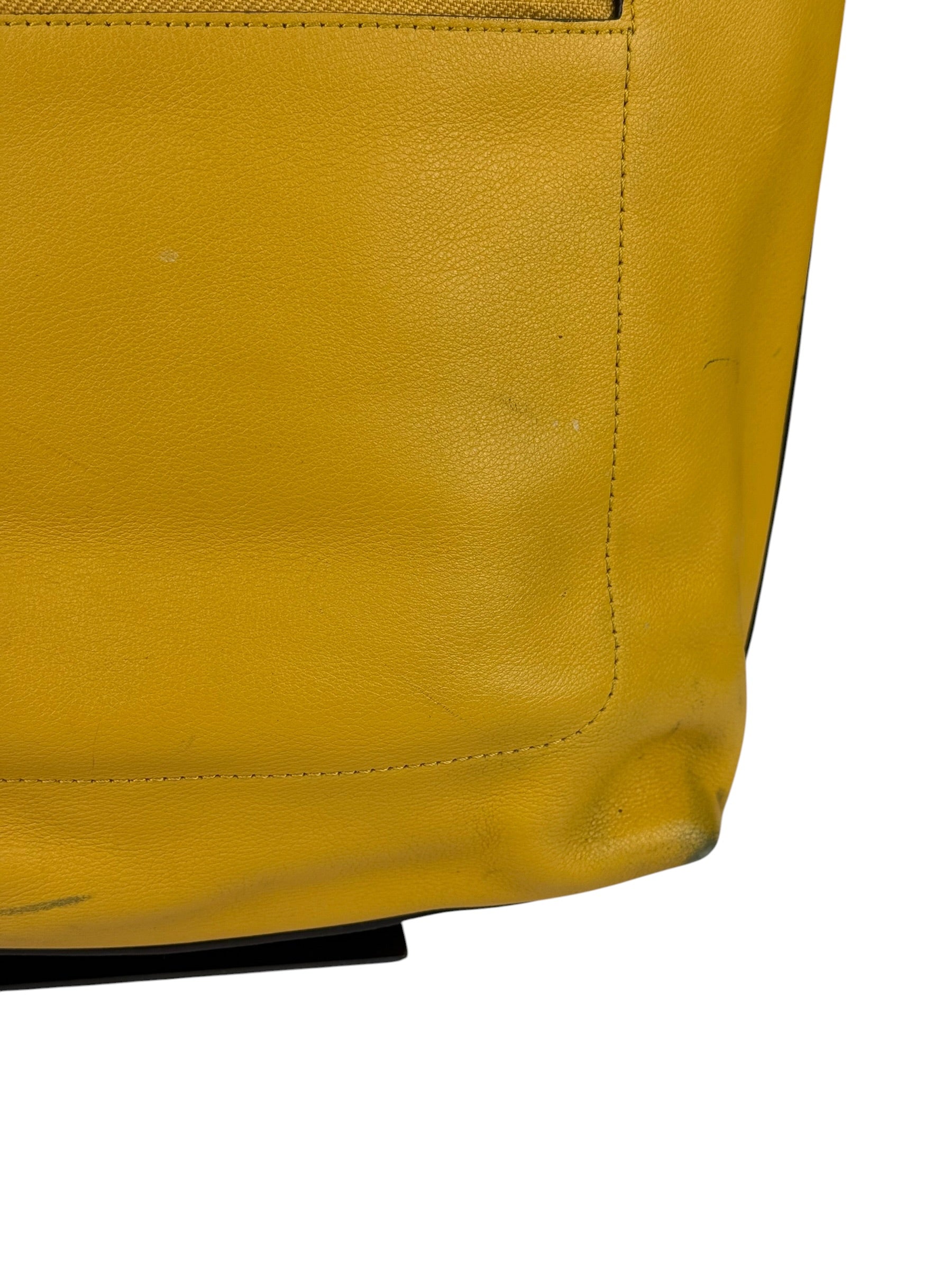 Coach Leather Legacy Sunflower Shoulder Bag