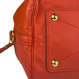 Louis Vuitton Orange Monogram Empreinte Speedy Bandouliere 30