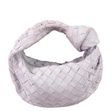 Bottega Veneta Chalk Suede Mini Jodie Handbag