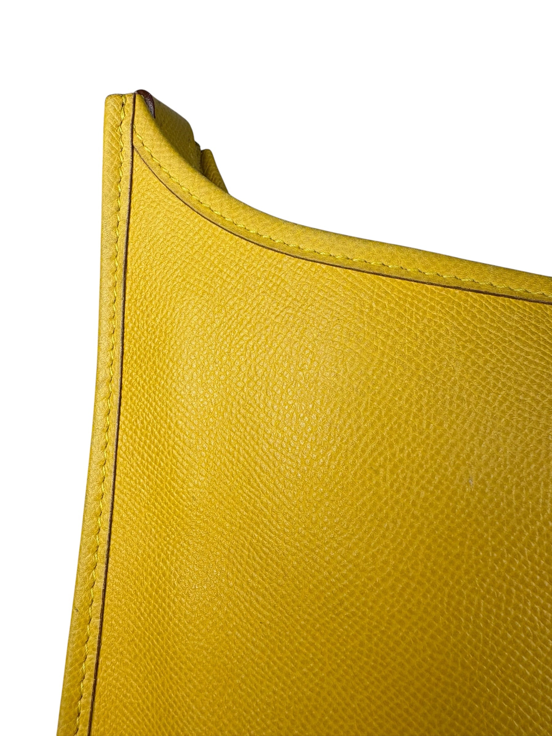 Hermes Evelyne Taurillon Clemence Leather Shoulder Bag