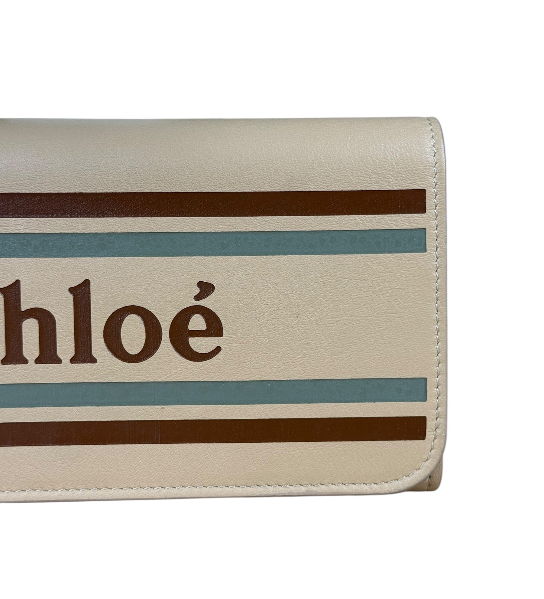 Chloé Vick Leather Long Wallet