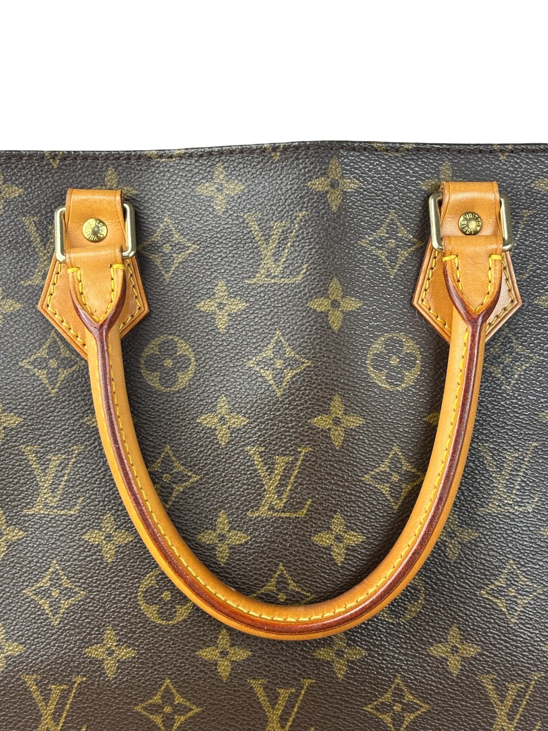 Louis Vuitton Vintage Monogram Sac Plat Tote Bag