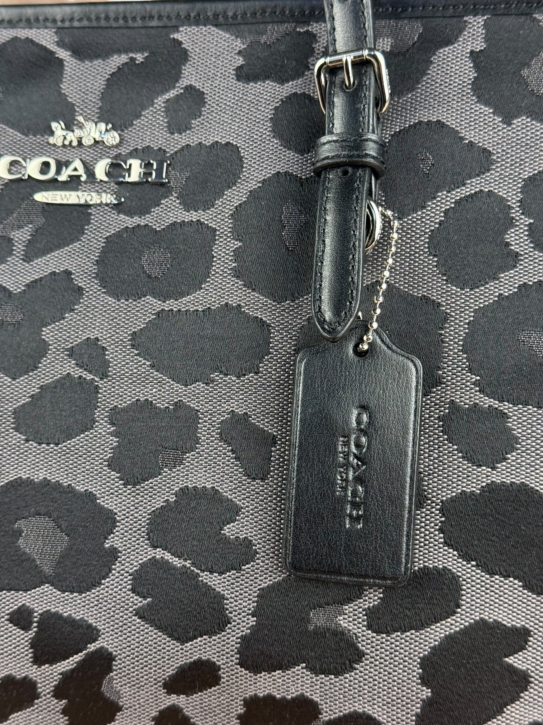 Coach Leopard Print Tote Bag