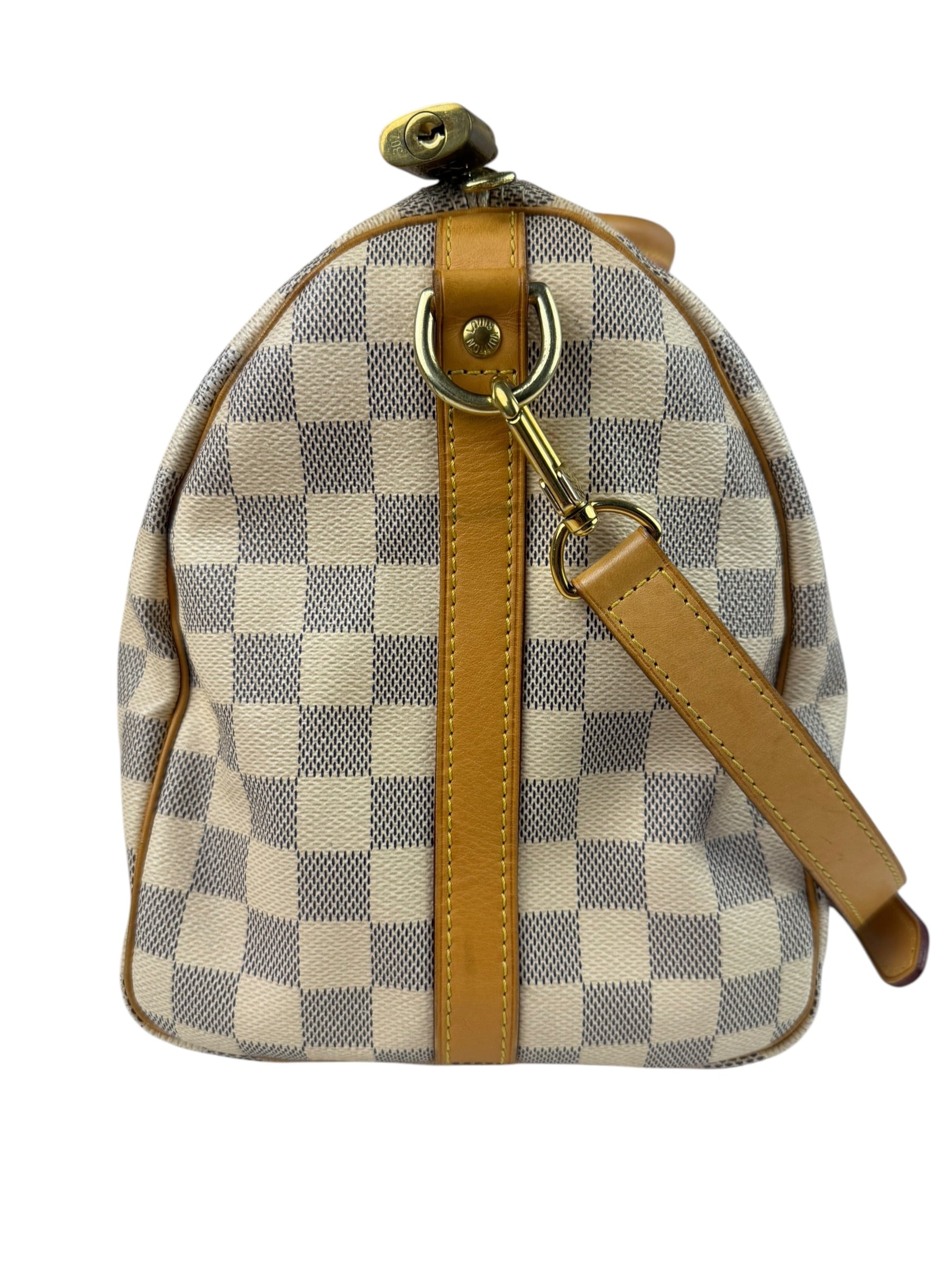 Louis Vuitton Damier Azur Speedy 30 Bandouliere