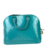 Louis Vuitton Blue Lagoon Vernis Alma GM